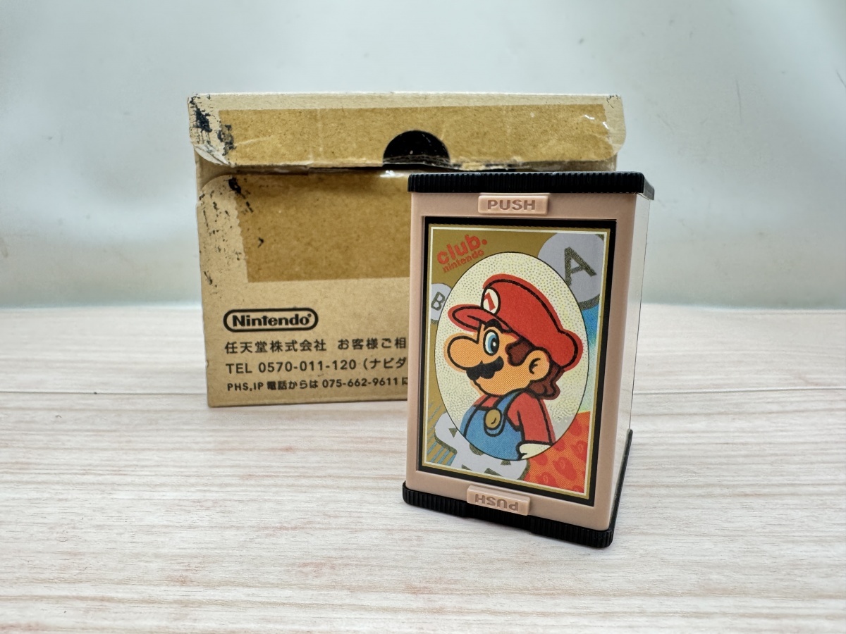 クラブニンテンドー 限定 スーパーマリオ 花札 未使用品 Nintendo 非売品 レア Club Nintendo