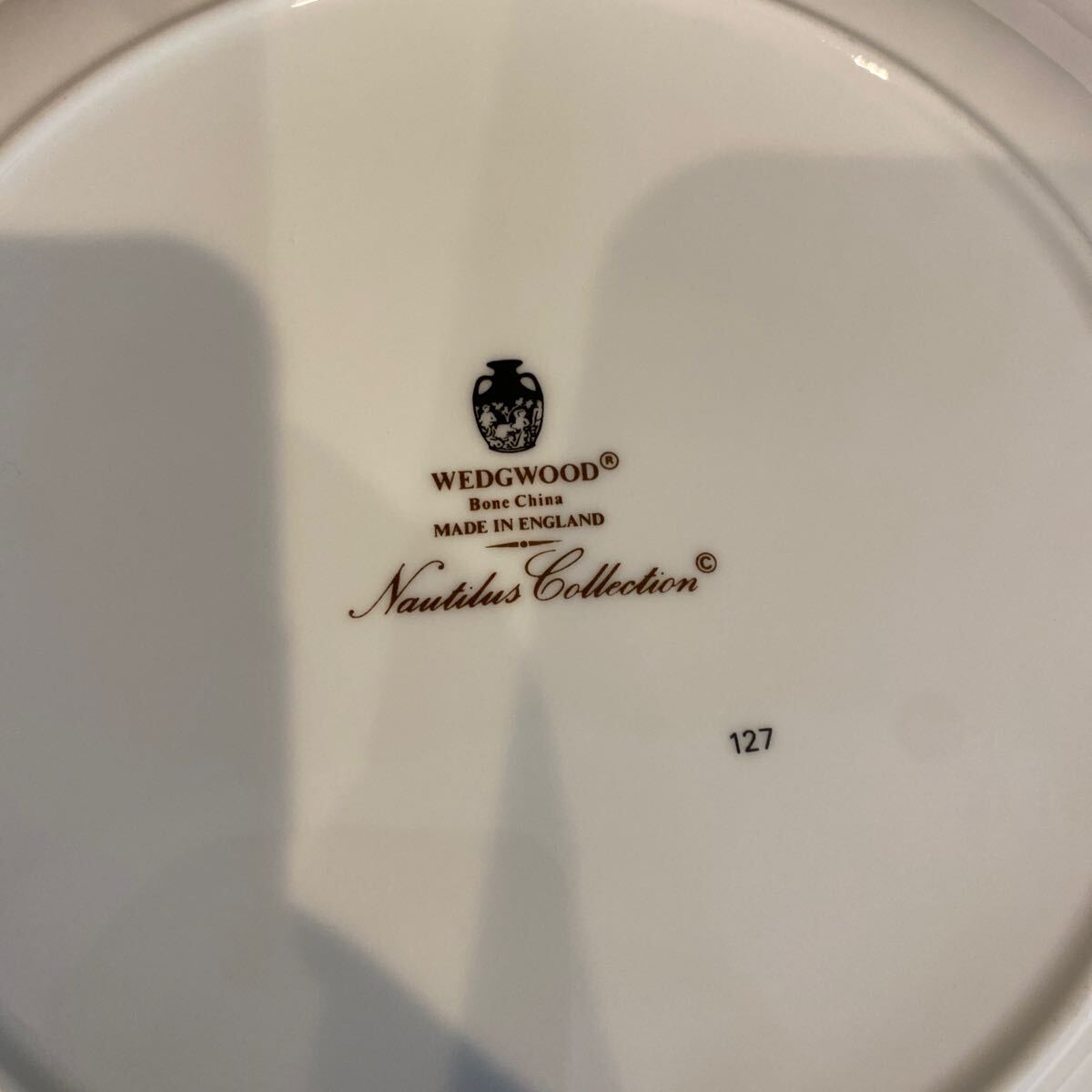WEDGWOOD ウェッジウッド プレート　 NAUTILUS COLLECTION ノーチラスコレクション