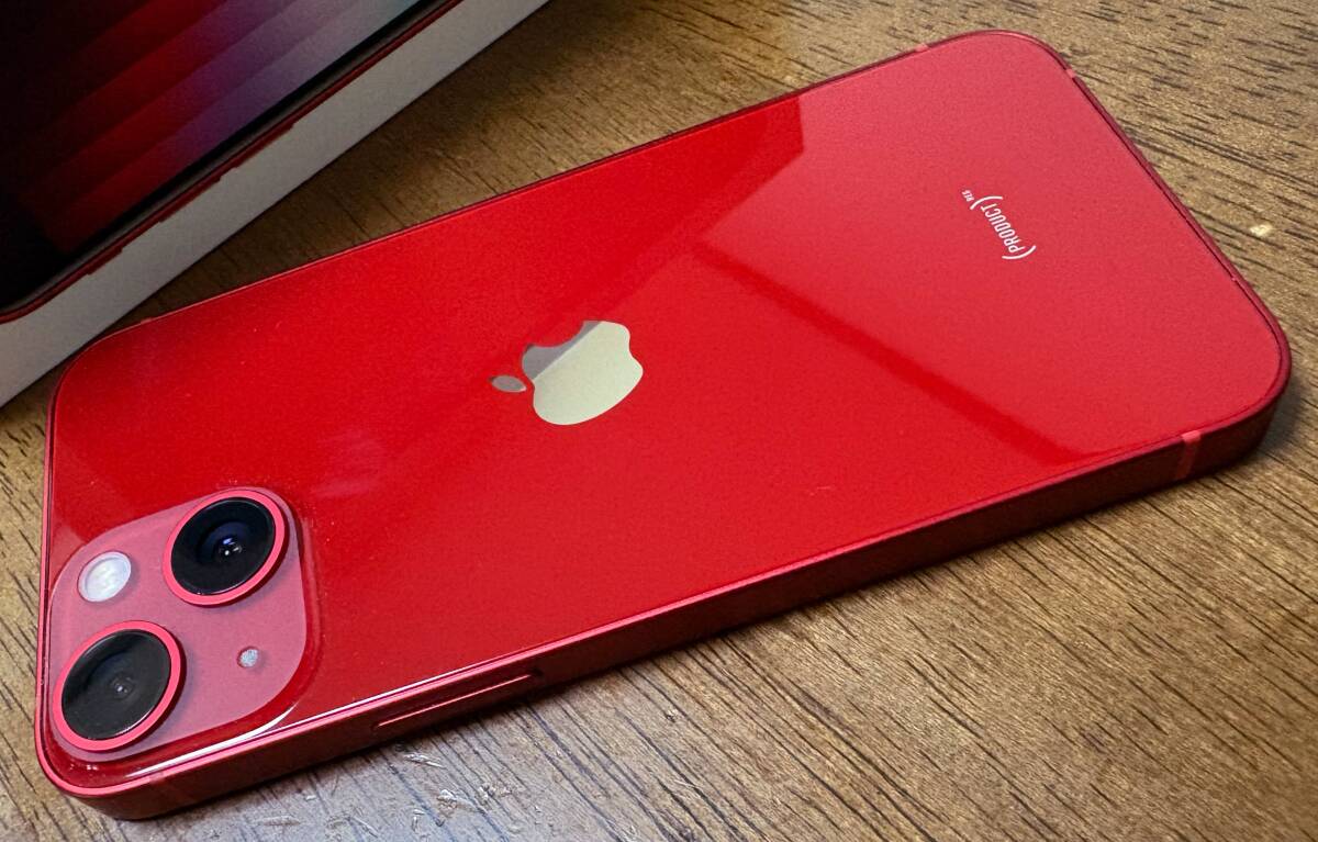 美品　iPhone 13 mini 128GB PRODUCT RED中古 iPhone 13 mini 【中古】Apple 128GB (PRODUCT)RED （国内版SIM