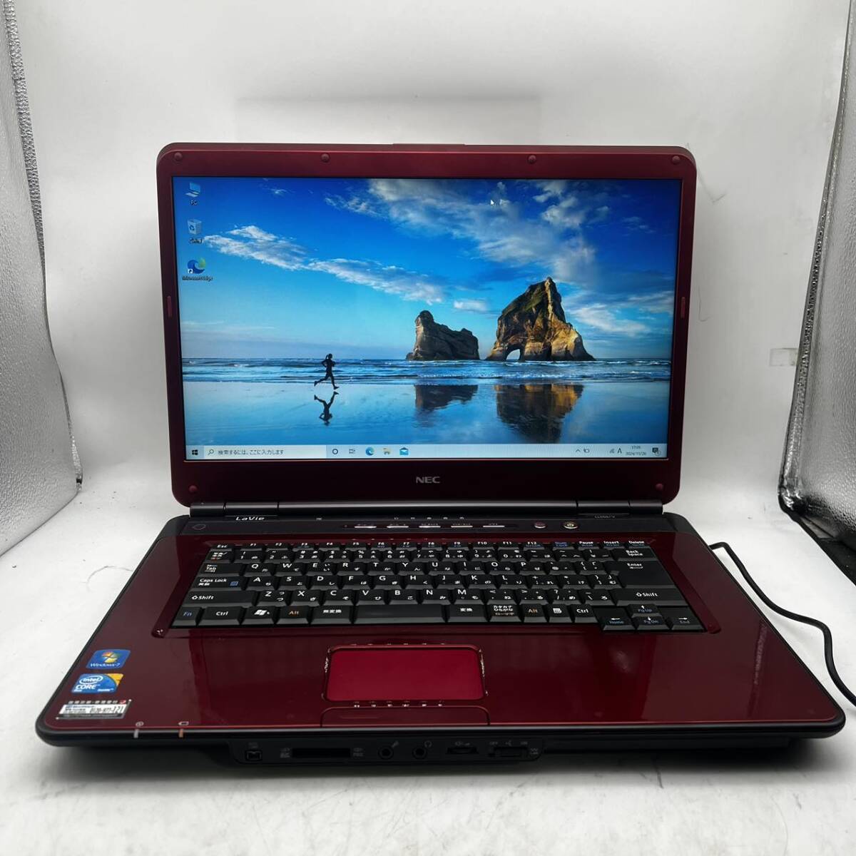 office2019/Win10/NEC/LL550/2DUO-P8700/メモリ 2GB/HDD 320GB/15.6インチ/DVD/A1_画像1