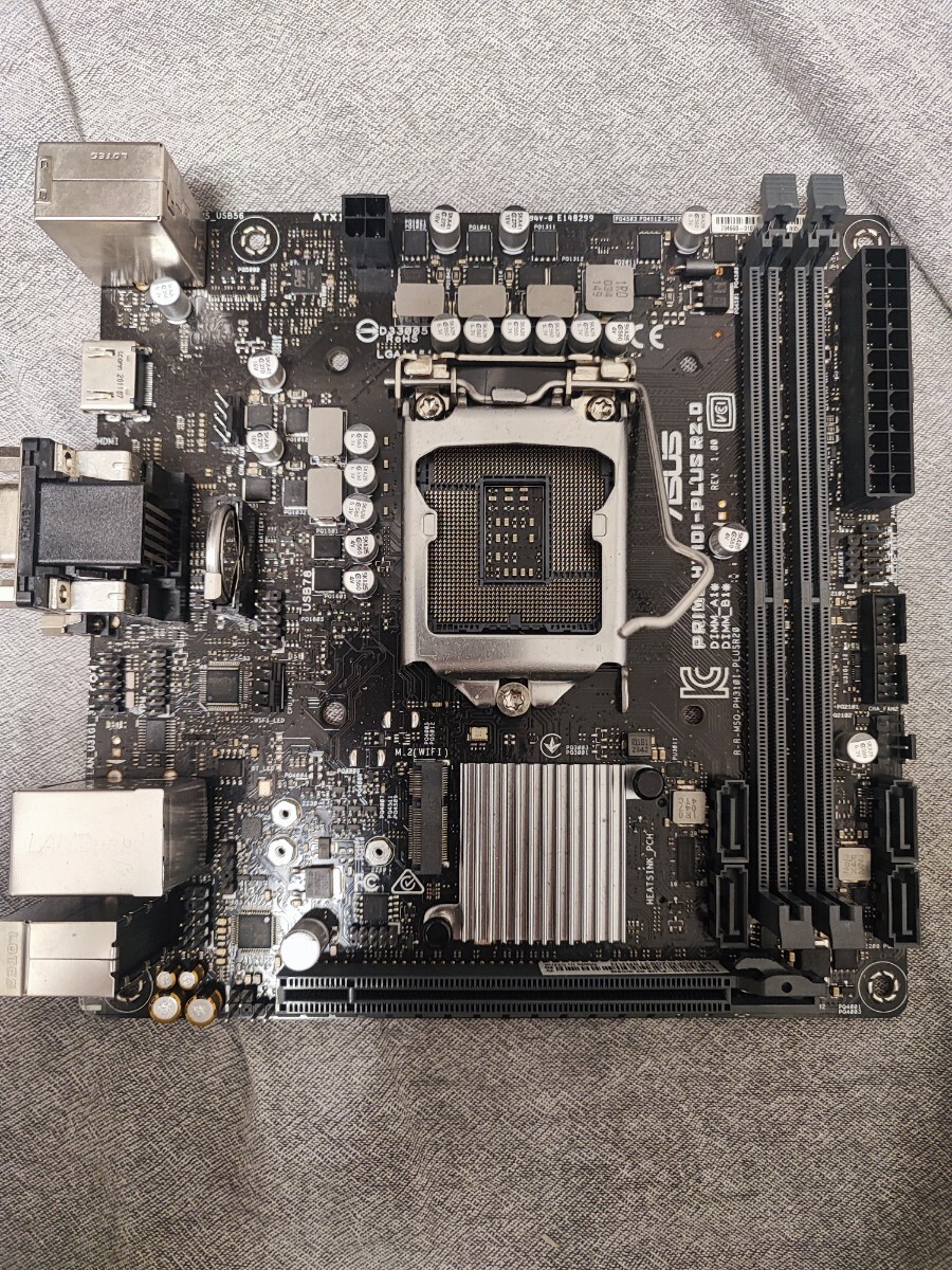 ASUS PRIME H310I-PLUS R2.0 マザーボード Intel H310 LGA 1151 Mini ITX
