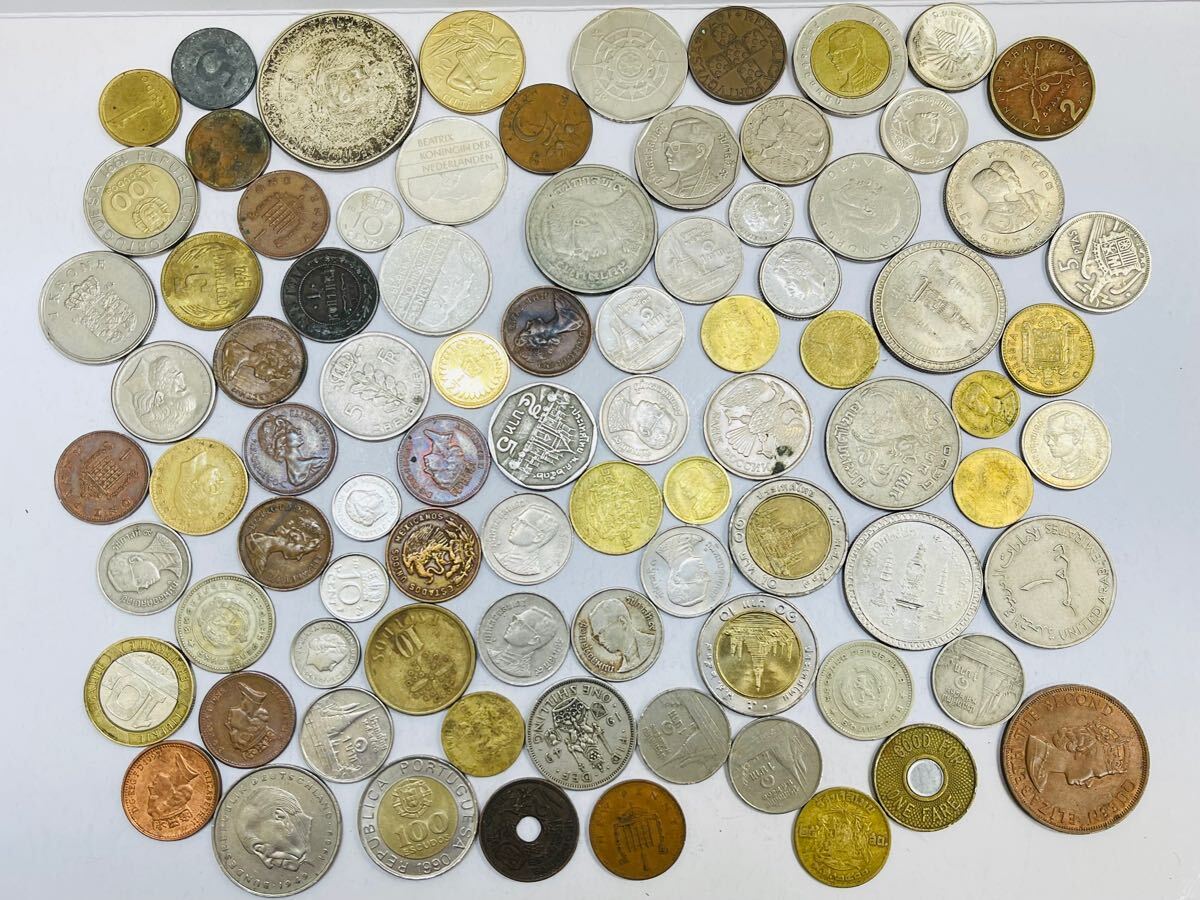 1円～ 海外 古銭 まとめ 詳細不明 色々 外国銭 貨幣 硬貨 現状品 コイン レア コレクション