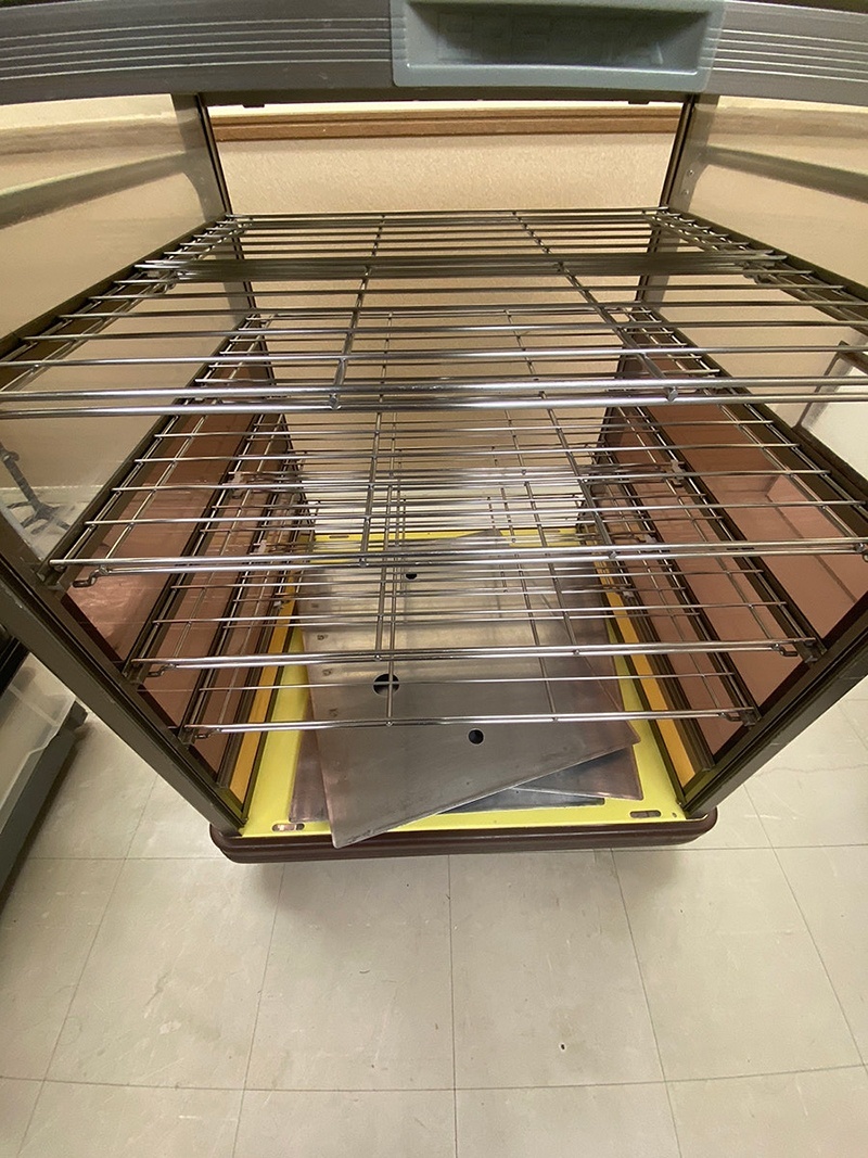 ERECTA エレクター 配膳車 給食ワゴン 両面ロールカーテン ERECTA エレクター 配膳車 給食ワゴン 両面ロールカーテン