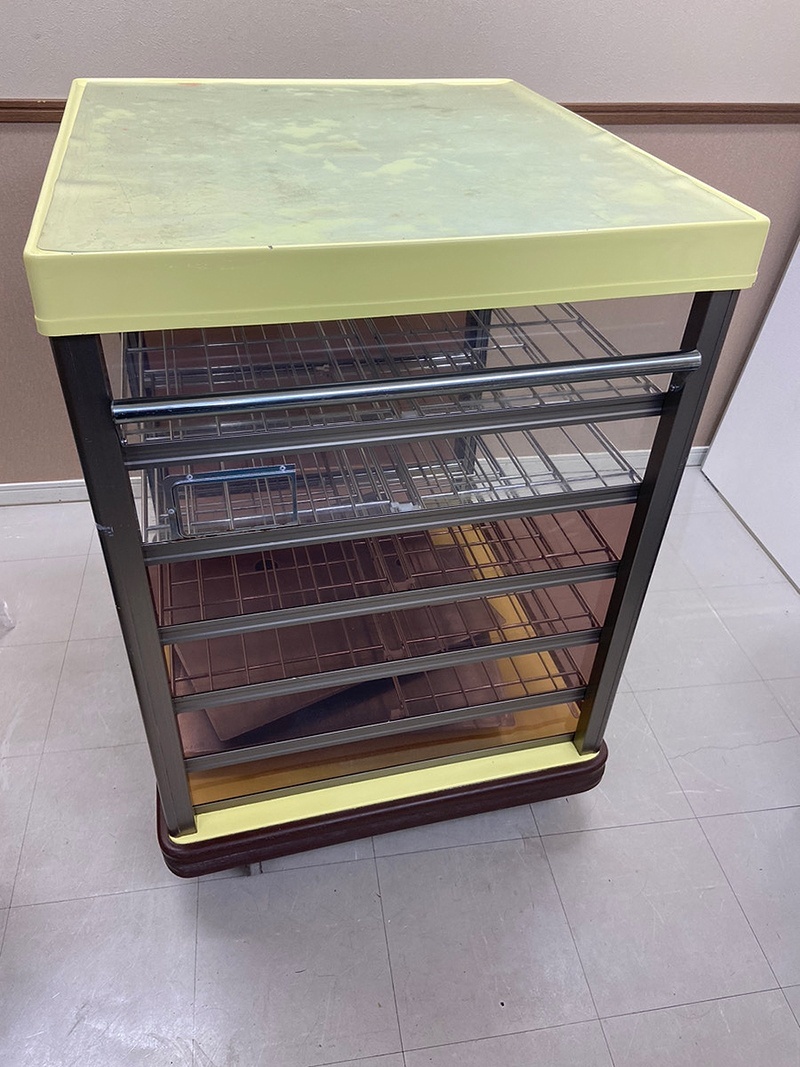 ERECTA エレクター 配膳車 給食ワゴン 両面ロールカーテン ERECTA エレクター 配膳車 給食ワゴン 両面ロールカーテン