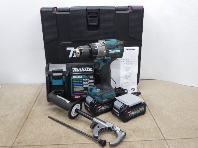 中古 マキタ makita 40Vmax充電式震動ドライバドリル HP001GRDX 中古 マキタ makita 40Vmax充電式震動ドライバドリル HP001GRDX