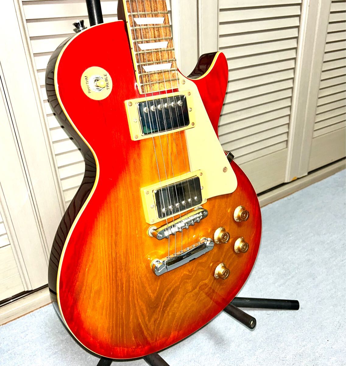 Crankyレスポール モデル チェリーサンバースト ✨良品✨ Crankyレスポール モデル チェリーサンバースト ✨良品✨ レス