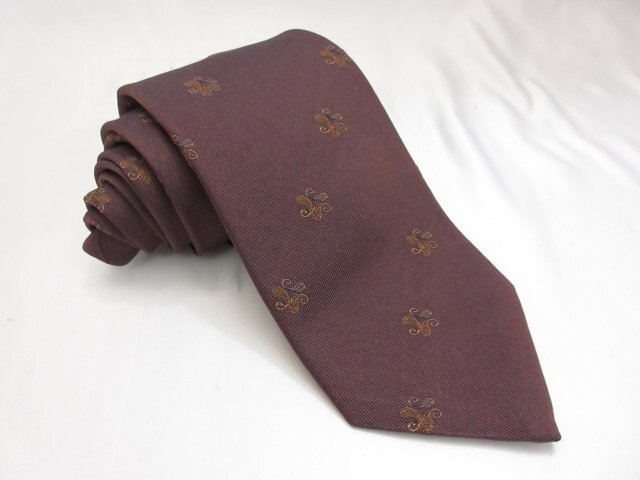 Franco Minucci フランコ ミヌッチ ボタニカル柄 シルクネクタイ Franco Minucci フランコ ミヌッチ ボタニカル柄 シルクネクタイ