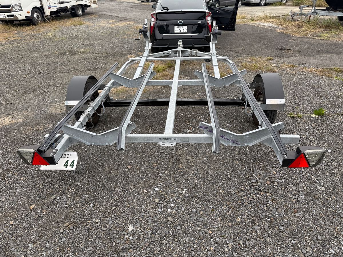 車検長い ソレックス 2艇積み 1000kg ボートトレーラー ジェット 車検長い ソレックス 2艇積み 1000kg ボートトレーラー ジェット
