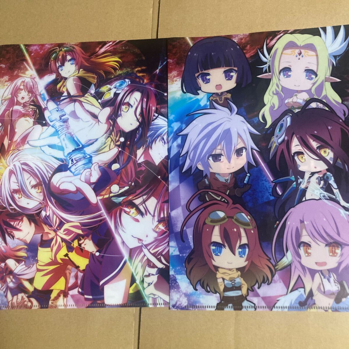 ノーゲームノーライフゼロ　クリアファイル　劇場版　6枚_画像4