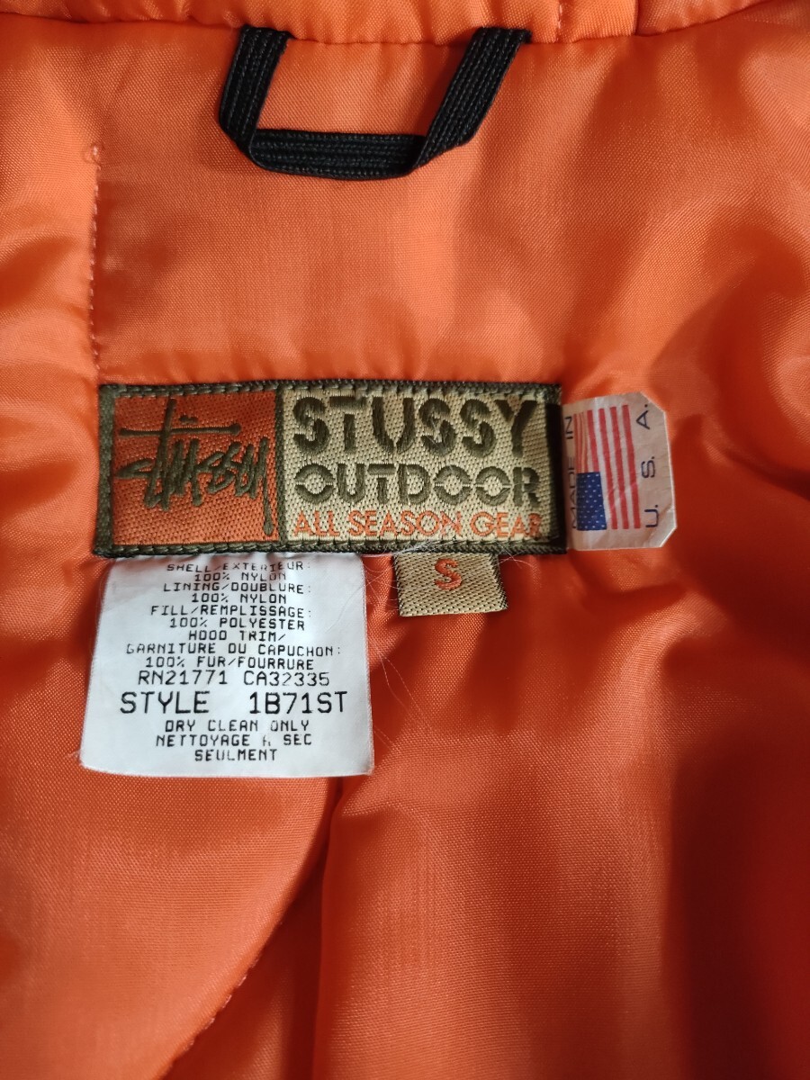 STUSSY OUTDOOR N-3B スピワック製 MADE IN USA フライト STUSSY OUTDOOR N-3B スピワック製 MADE IN USA フライト