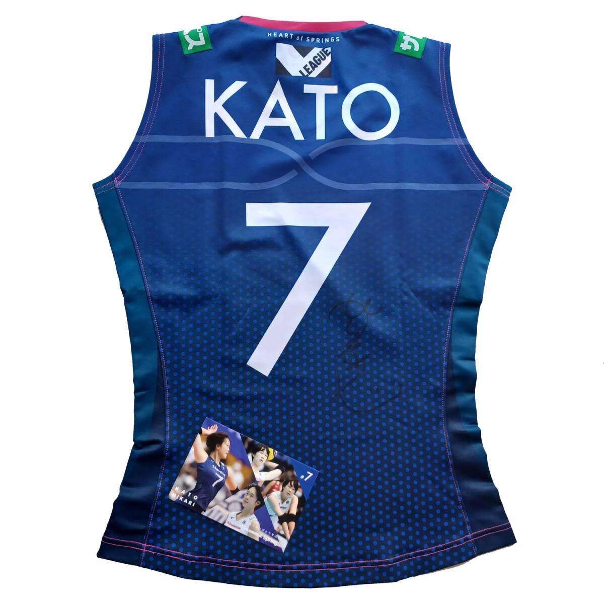 Yahoo!オークション - 久光スプリングス 加藤光 選手 直筆サイン Yahoo!オークション - 久光スプリングス 加藤光 選手 直筆サイン