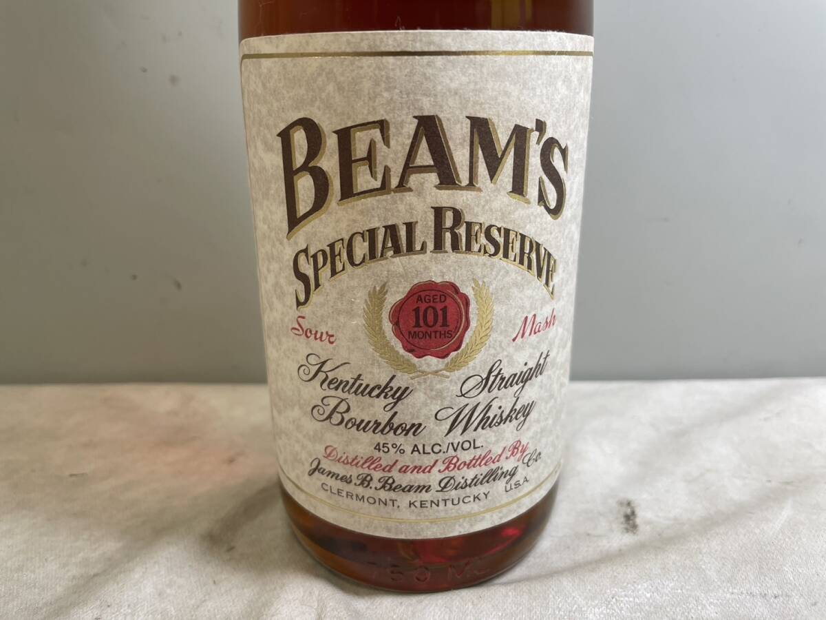 未開栓 BEAM'S SPECIAL RESERVE ウイスキー ビームス スペシャル