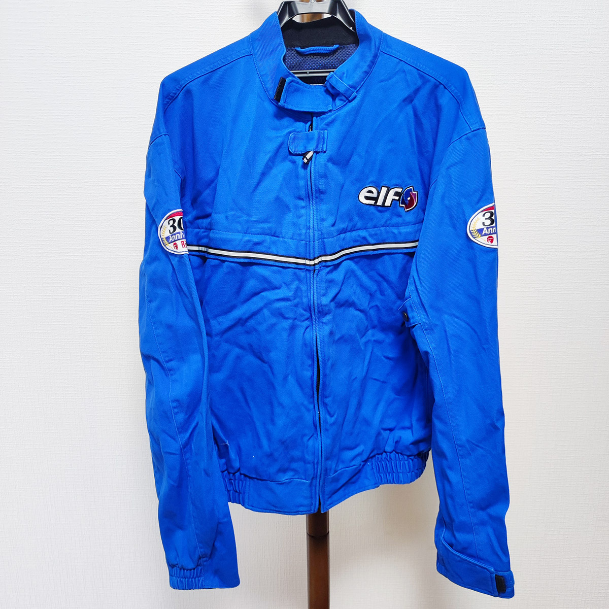 ★☆★ROM elf RED BARON レッドバロン エルフ ライダー ブルゾン ブルー 裏メッシュ 3L 300店舗記念 非売品