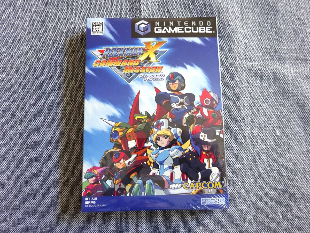 新品未使用 ロックマンX コマンドミッション ゲームキューブ Nintendo