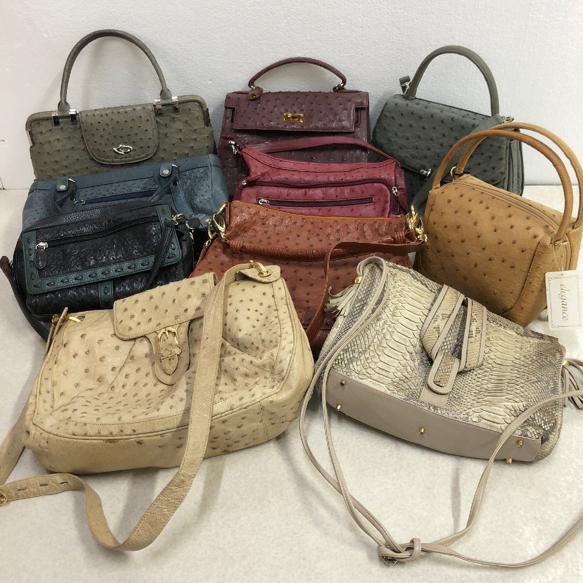Yahoo!オークション - エキゾチックレザー 本革 ハンドバッグ 10 Yahoo!オークション - エキゾチックレザー 本革 ハンドバッグ 10