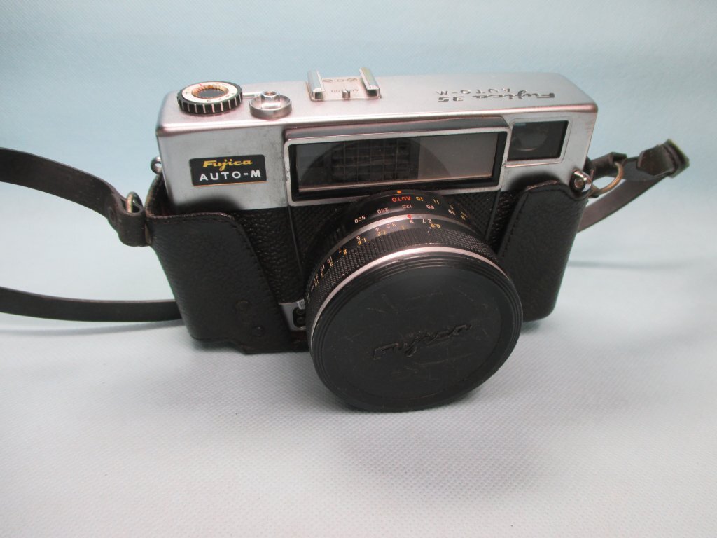 YS1020 ジャンク 当時モノ 現状品 フィルムカメラ Fujica35 AUTO-M 昭和 _画像5