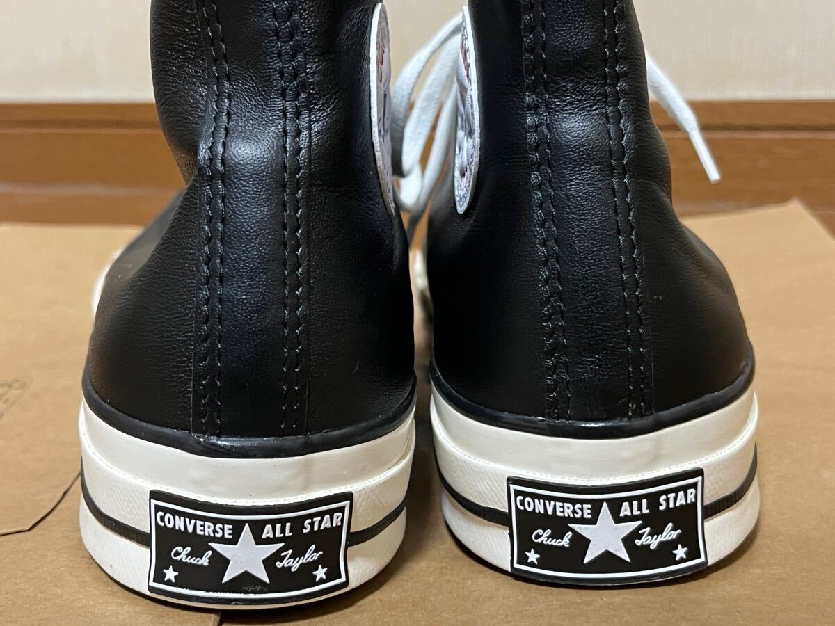 CONVERSE CT70 レザー ハイカットスニーカー 27 5㎝ チャック CONVERSE CT70 レザー ハイカットスニーカー 27 5㎝ チャック