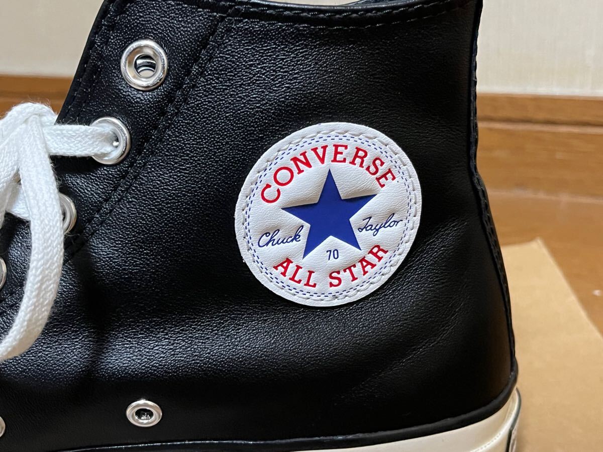 CONVERSE CT70 レザー ハイカットスニーカー 27 5㎝ チャック CONVERSE CT70 レザー ハイカットスニーカー 27 5㎝ チャック