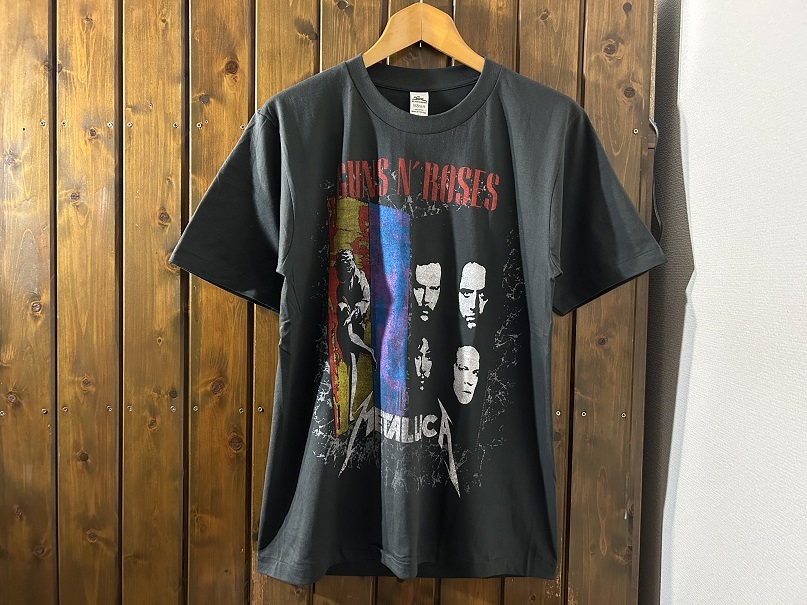 新品○ガンズアンドローゼズ & メタリカ ビンテージスタイル 新品○ガンズアンドローゼズ & メタリカ ビンテージスタイル