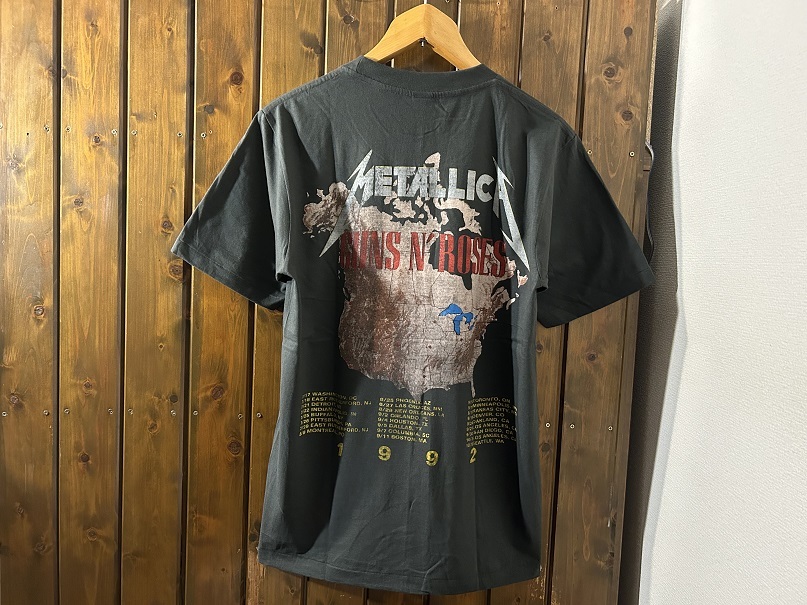新品○ガンズアンドローゼズ & メタリカ ビンテージスタイル 新品○ガンズアンドローゼズ & メタリカ ビンテージスタイル