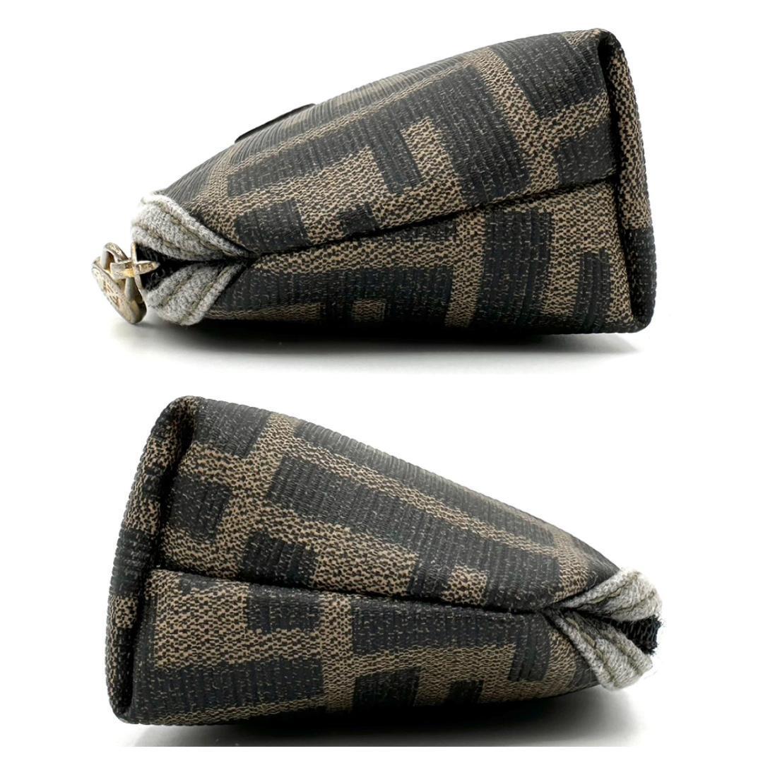 FENDI Fendi сумка бардачок Zucca Logo металлические принадлежности PVC