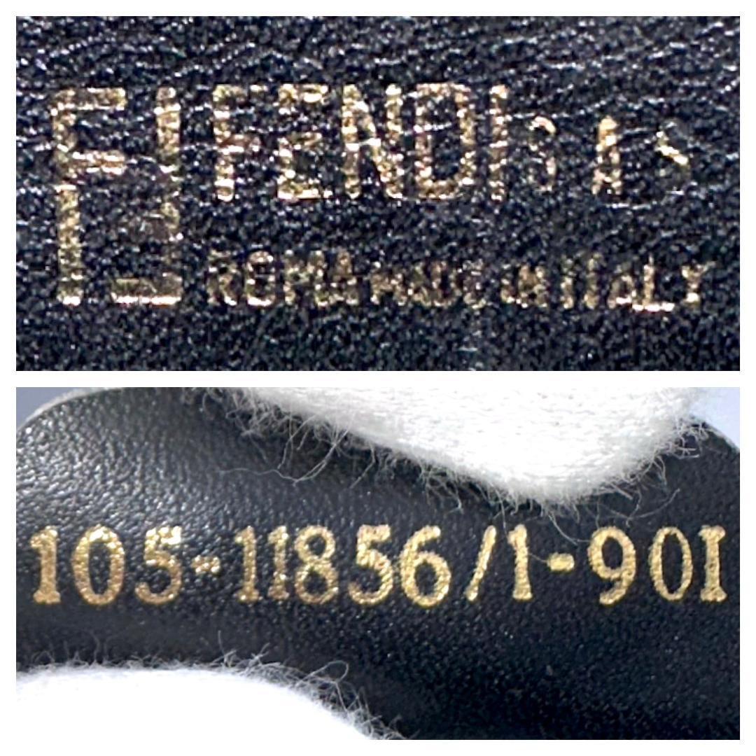 FENDI Fendi сумка бардачок Zucca Logo металлические принадлежности PVC