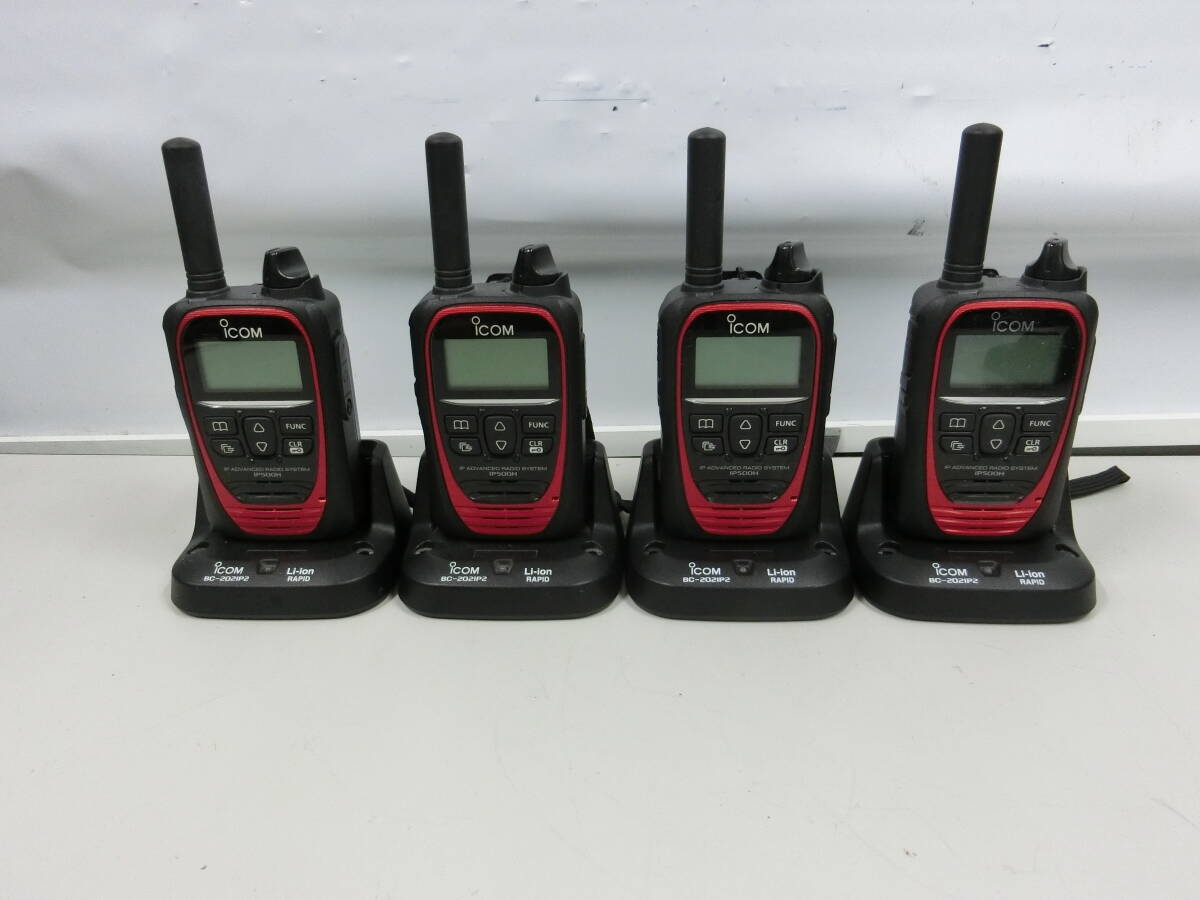 4-17]ICOM アイコム 特定小電力 トランシーバー IC-4300 4台