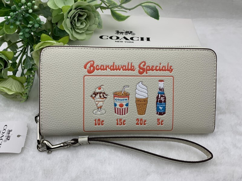 すぐ届く COACH アコーディオン ウォレット 長財布 3色 コーチ COACH 長財布 財布 アコーディオン ウォレット ギフト