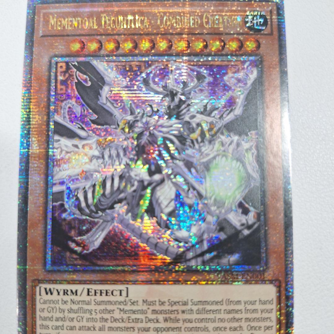 未使用品】遊戯王 英語版 冥骸合竜－メメントラル・テクトリカ
