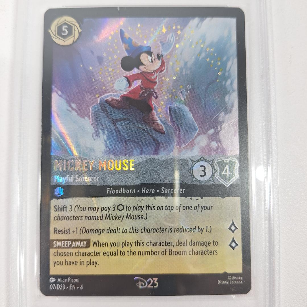 ロルカナ D23 expo 2024 限定カード ミッキー ファンタジア ロルカナ D23 expo 2024 限定カード ミッキー ファンタジア