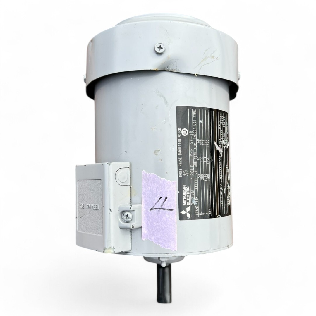 Mitsubishi Electric 三菱電機 三相誘導モーター 0.2kW 4極 SF-JR型 no.4