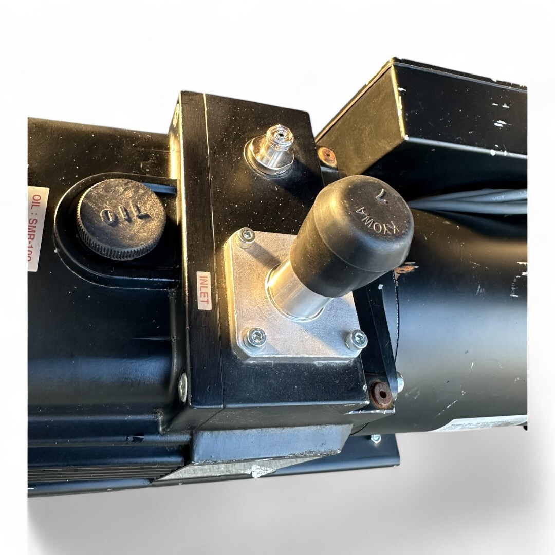 ULVAC 真空ポンプ GLD-137E / Vacuum Pump ULVAC GLD-137E /モーター AETFL64PH007_画像4