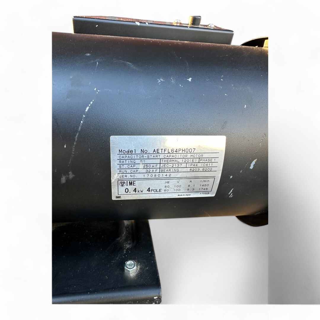 ULVAC 真空ポンプ GLD-137E / Vacuum Pump ULVAC GLD-137E /モーター AETFL64PH007_画像6