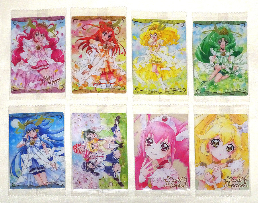 ☆スマイルプリキュア! カードウエハース7☆8種コンプのセット ☆スマイルプリキュア! カードウエハース7☆8種コンプのセット