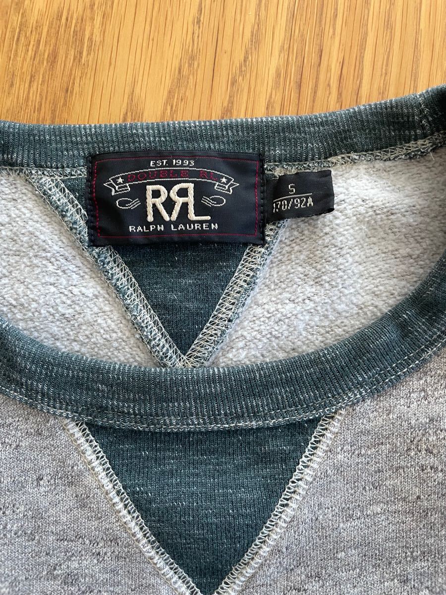 RRL スウェット 両Vスウェット グレー トレーナー シンプル RRL スウェット 両Vスウェット グレー トレーナー シンプル