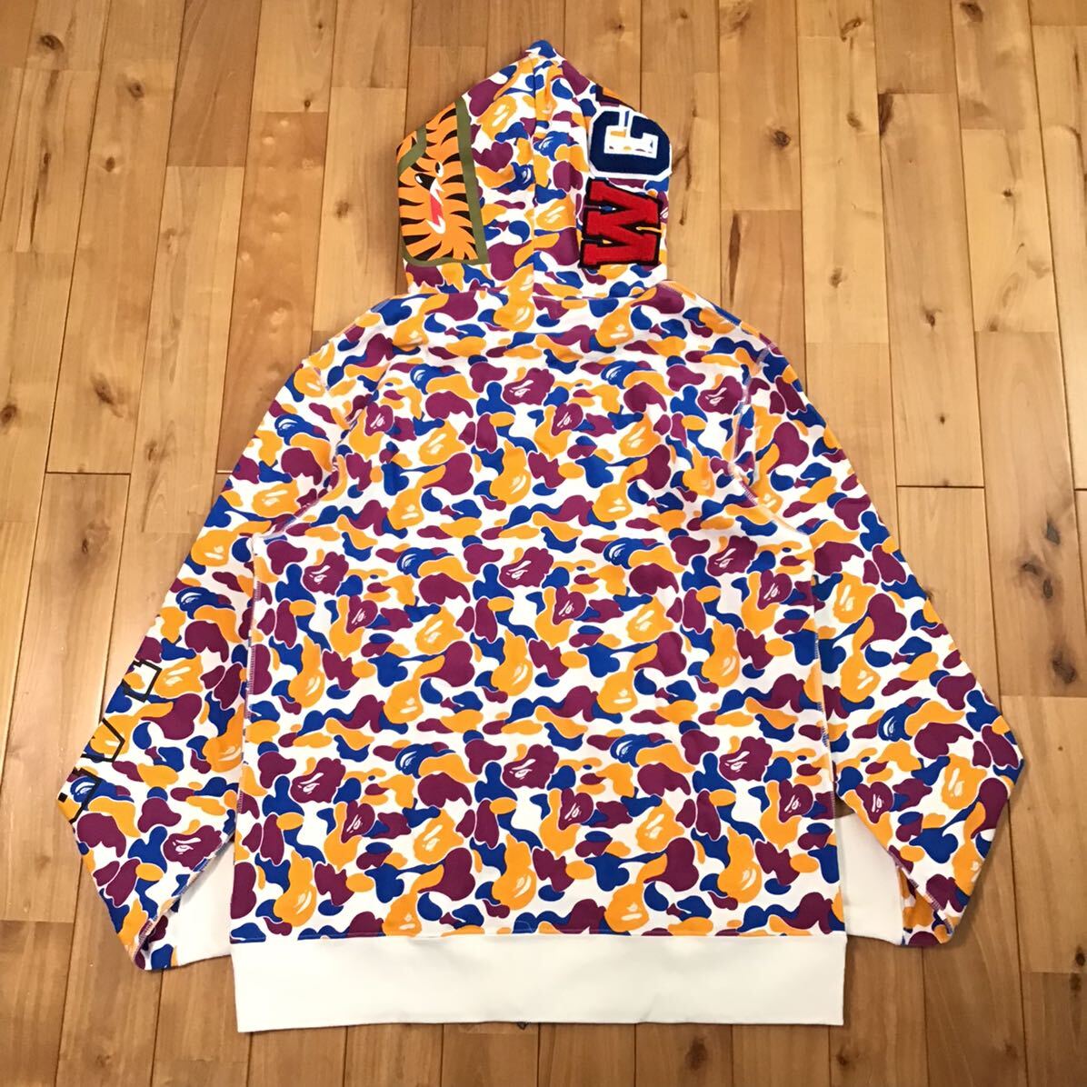 ★新品★ 2XL LA限定 LA city camo シャーク パーカー shark full zip hoodie a bathing ape BAPE camo エイプ ベイプ 都市限定 XXL y7