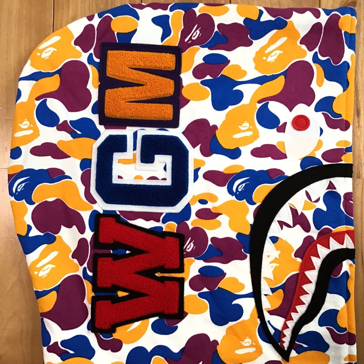 ★新品★ 2XL LA限定 LA city camo シャーク パーカー shark full zip hoodie a bathing ape BAPE camo エイプ ベイプ 都市限定 XXL y7