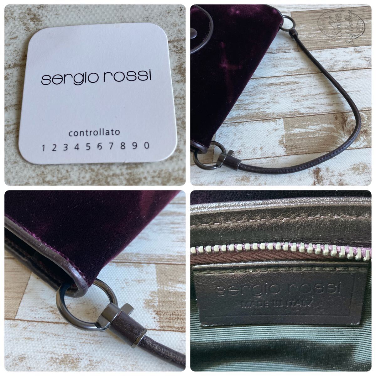 極美品】セルジオロッシ sergio rossi ベロア スエード 極美品】セルジオロッシ sergio rossi ベロア スエード