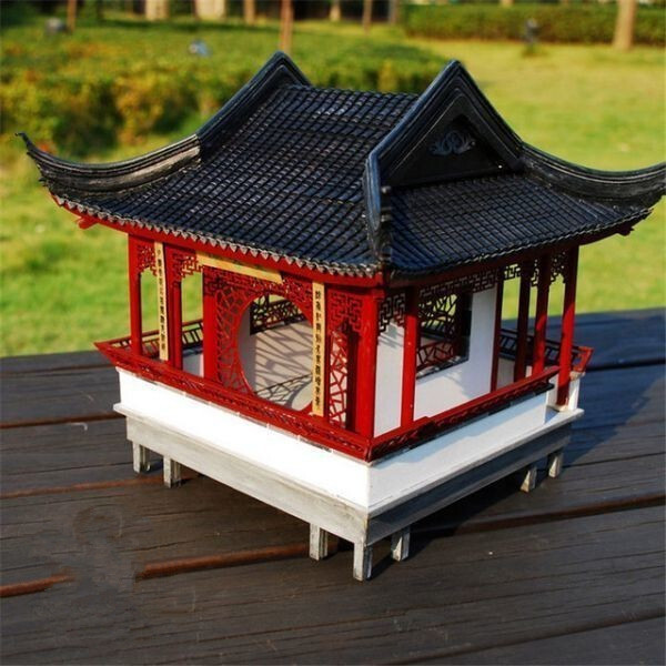 森と公園 フルールパビリオン 1/25スケール 神社 神宮 祭祀施設 鳥居 木製 模型 モデルキット DJ1949