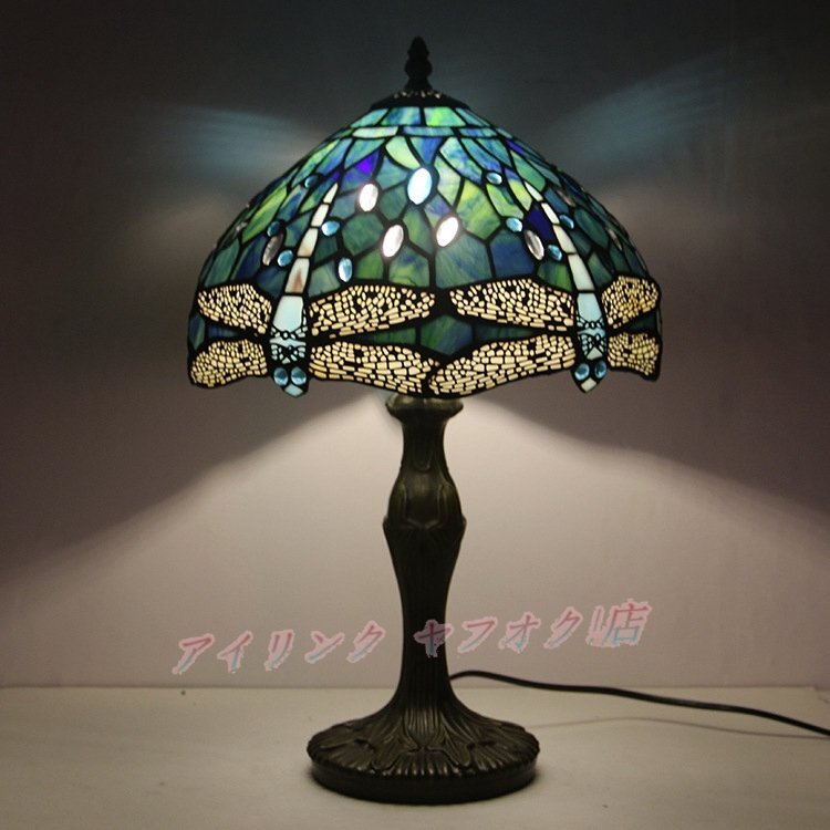 ☆新品大人気 高級 芸術品 ステンドランプ ステンドグラス アンティーク レトロな雰囲気がおしゃれ ティファニー 美品