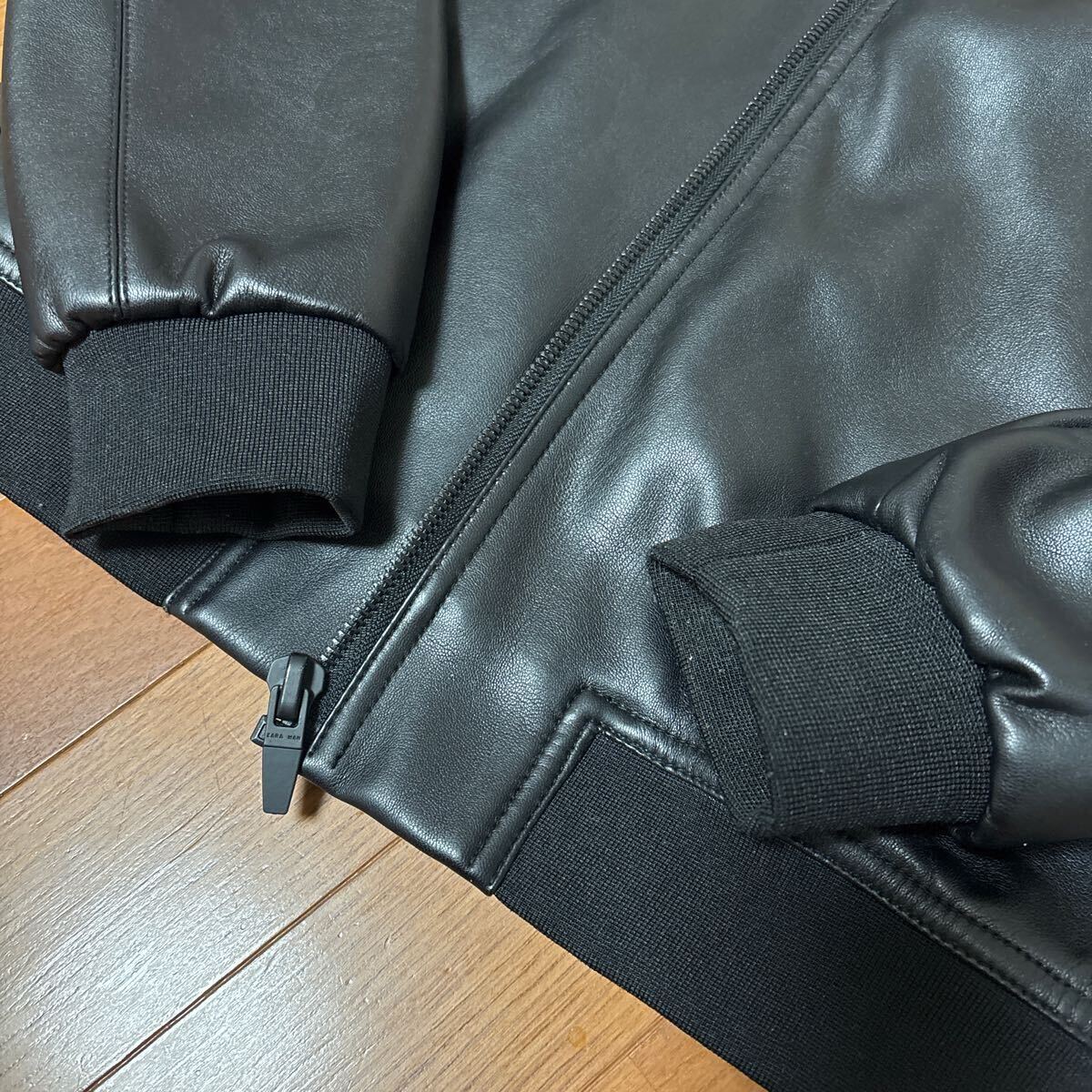 ゆうパック送料無料 中古品 Mサイズ ZARA ザラ フェイクレザー ゆうパック送料無料 中古品 Mサイズ ZARA ザラ フェイクレザー