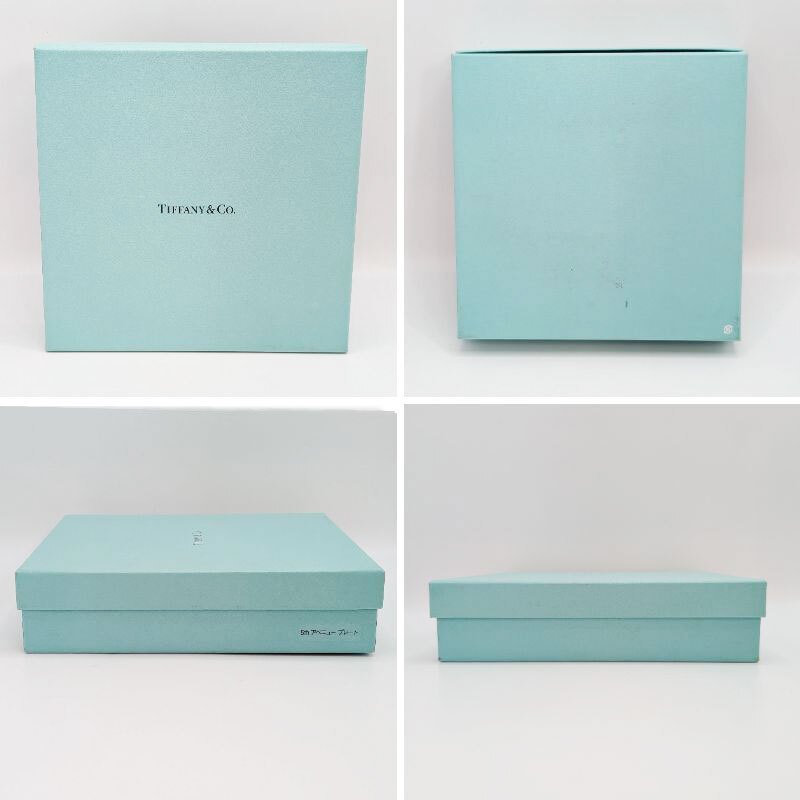 【未使用】Tiffany&Co.　ティファニー　5THアベニュープレート　2枚セット　直径19cm　箱付　ティファニー 送料無料！！_画像10