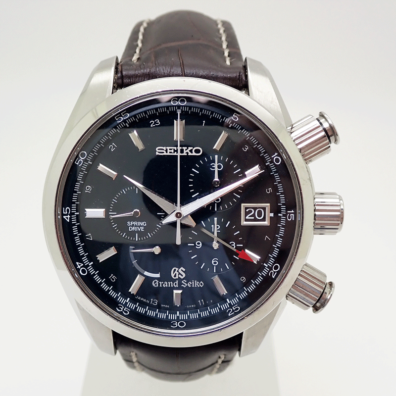 GRAND SEIKO GS Grand Seiko SBGC007/9R86-0AA0 Grand Seiko GMT хронограф Date springs Drive мужской 