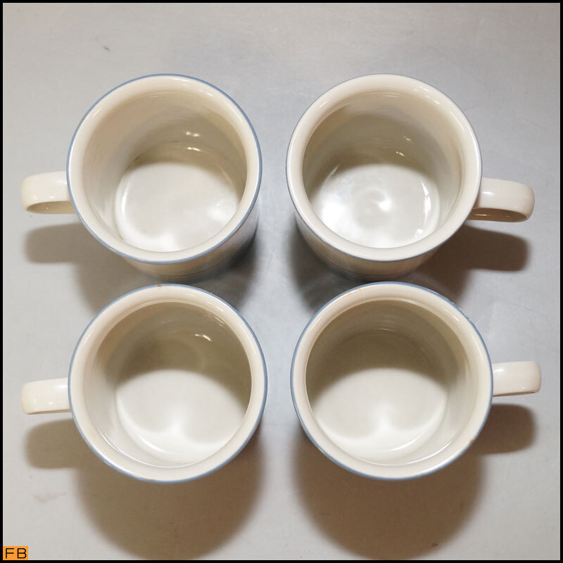 1675-アラビア◆ウートゥア コーヒーカップ 4個セット Uhtua Ulla Procope ウラ?プロコッペ インケリ?レイヴォ フィンランド ARABIA