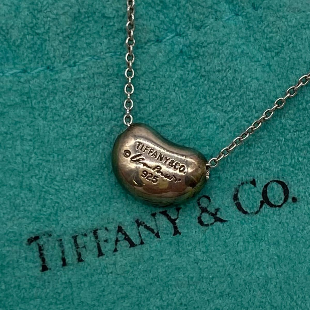 ◆【売り切り】Tiffany&Co./ティファニー エルサペレッティ ビーンズ シルバーネックレス 925