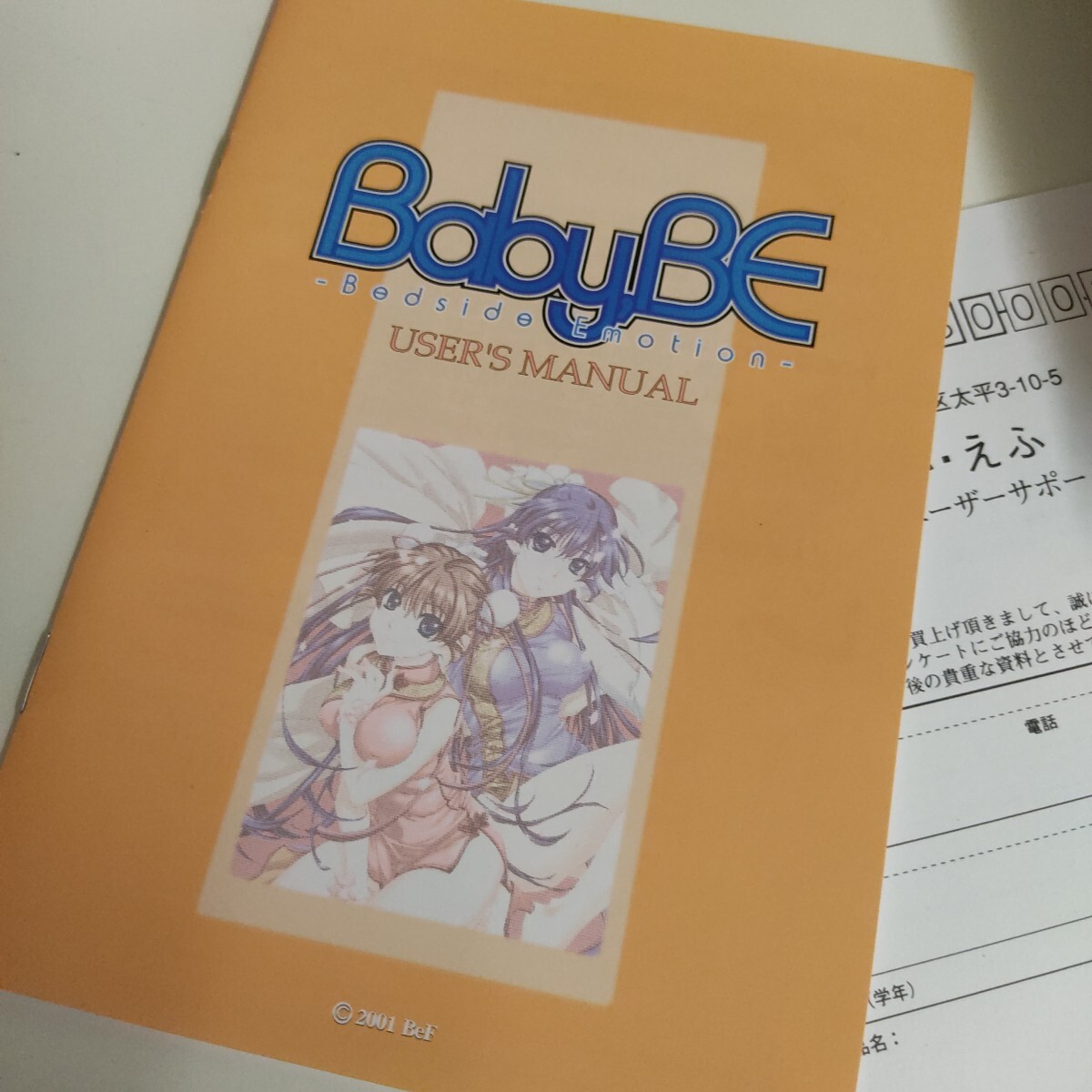 Windowsゲーム BabyBE アダルト