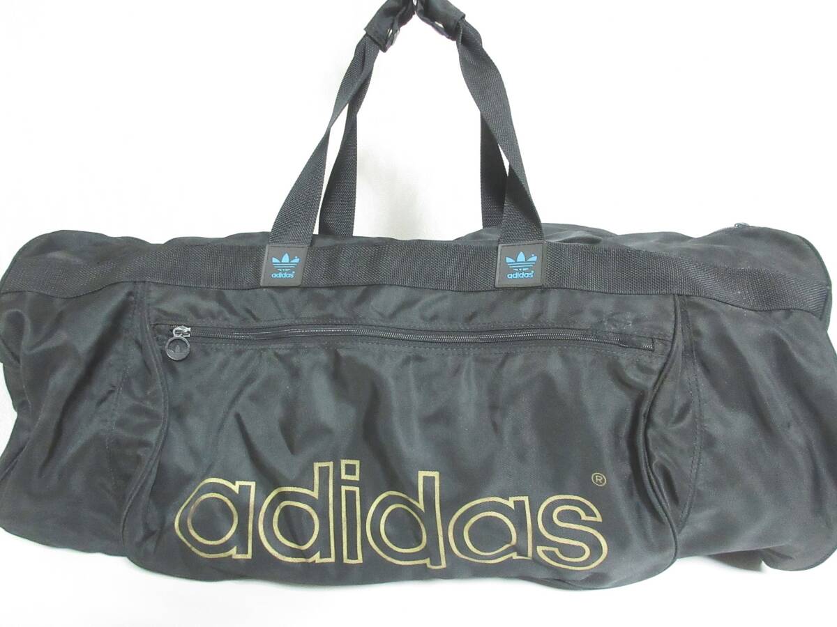 アディダス adidas スポーツバッグ ボストンバッグ 黒 ブラック 北7190