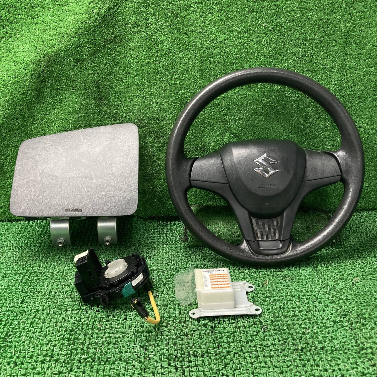 ** Wagon R MH55S FX airbag left right steering wheel spiral cable computer 38910-63R0 inflator lack of (A1994)**