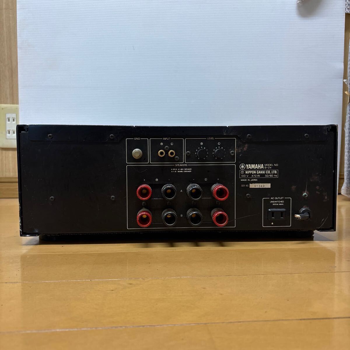 YAMAHA ヤマハ　B-2x アンプ　ジャンク