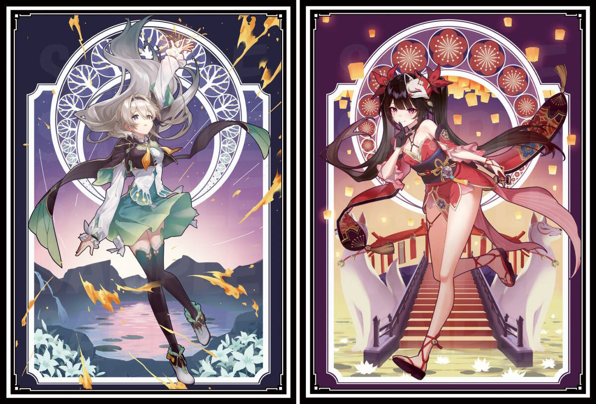 崩壊スターレイル ホタル & 花火 スリーブ 混沌の女神様 未開封 崩壊スターレイル ホタル & 花火 スリーブ 混沌の女神様 未開封